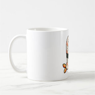 Kawaii Prawn Sushi Coffee Mug