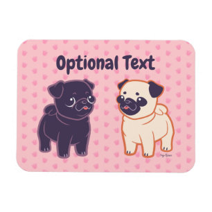 Kawaii Pug Magnet