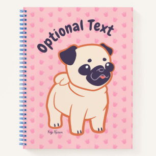 Kawaii Pug Notebook