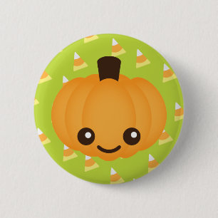 Kawaii Pumpkin 6 Cm Round Badge