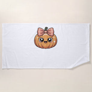 kawaii pumpkin Classic T-Shirt Beach Towel