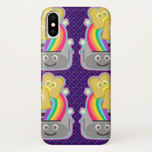 Kawaii Rainbow Toast Cute Cartoon Fun Epic Pattern Case-Mate iPhone Case
