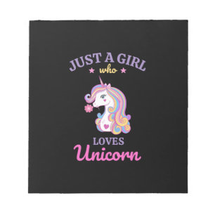 Kawaii Rainbow Unicorn Magical Colourful          Notepad