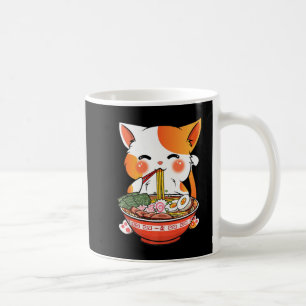 Kawaii Ramen Cat Anime Japanese Food Girls Officia Coffee Mug