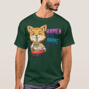 Kawaii Ramen Fo Noodle Soup Otaku Anime T-Shirt