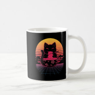 Kawaii Ramen Neko Retro Cat Japanese Noodle Anime Coffee Mug
