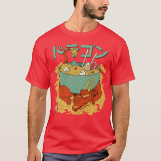 Kawaii Ramenfunny Japanese Asian Noodles Dragon 75 T-Shirt