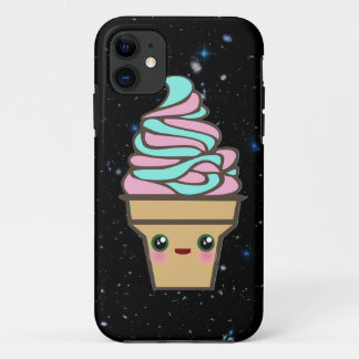 Kawaii Rave Ice Cream In Space iPhone 11 Case