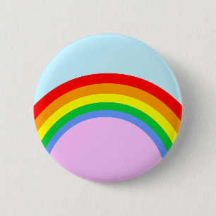 Kawaii Rave Rainbow 6 Cm Round Badge