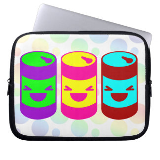 Kawaii Rave Soda Pop Bubbles Laptop Sleeve