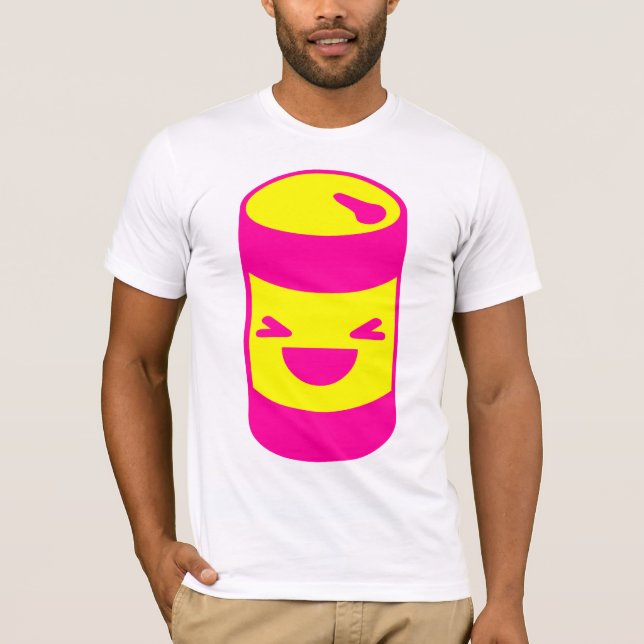 Kawaii Rave Soda Pop Can T-Shirt (Front)