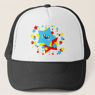 Kawaii Rave Stars Trucker Hat