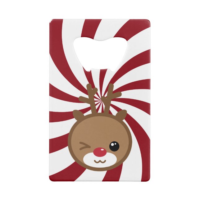 Kawaii Reindeer Bottle Opener (Back)