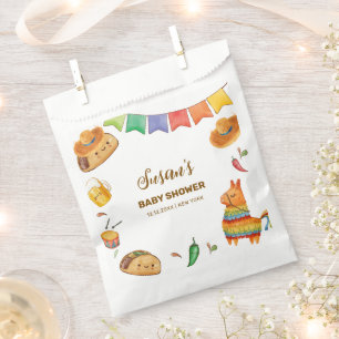 Kawaii Rustic Fiesta Taco Bout A Baby Shower Favour Bag