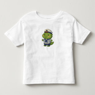 Kawaii Sailor Dinosaur – Cute Dino Jobs Toddler T-Shirt