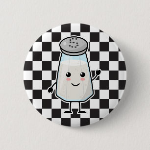 Kawaii Salt Shaker: Best Friends Forever BFF 6 Cm Round Badge