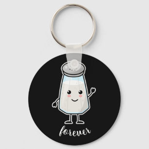Kawaii Salt Shaker: Forever (love) Key Ring