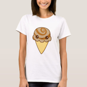 Kawaii Salty Caramel Ice cream cone T-Shirt