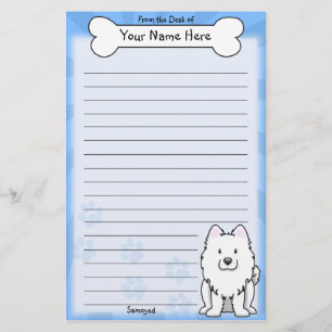 Kawaii Samoyed Stationery