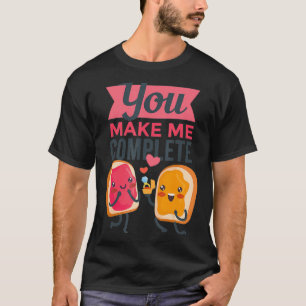 Kawaii Sandwich You Make Me Complete Engagement T-Shirt