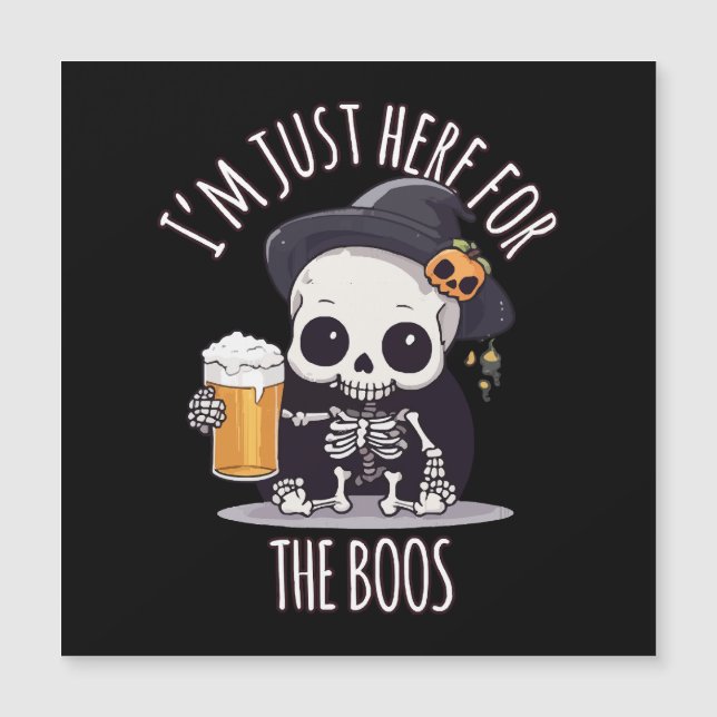 Kawaii Skeleton Halloween Oktoberfest (Front)