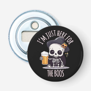 Kawaii Skeleton Halloween Oktoberfest Bottle Opener