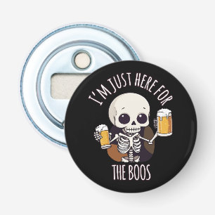 Kawaii Skeleton Halloween Oktoberfest Bottle Opener