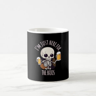 Kawaii Skeleton Halloween Oktoberfest Coffee Mug