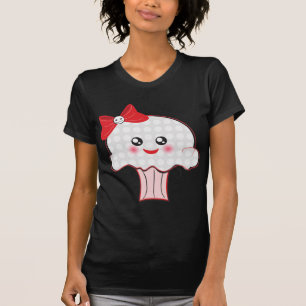 Kawaii Skull Cupcake T-Shirt