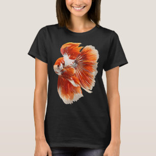 Kawaii Skull in Fishbowl with Fish T-Shirt