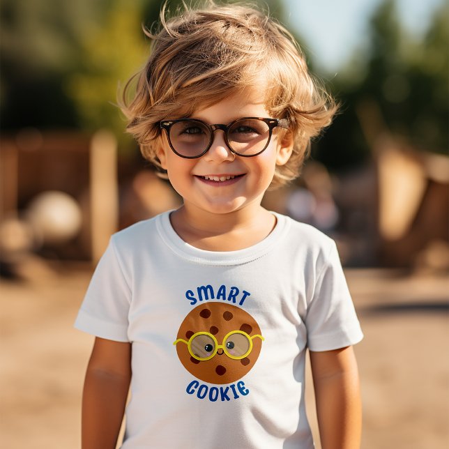 Kawaii Smart Cookie Toddler T-Shirt (No space for a crumbly attitude! Here is the perfect t-shirt for your smart cookie!)