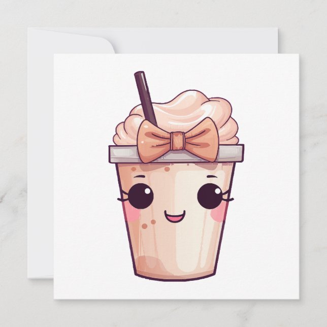 Kawaii Smiling Frappe (Front)