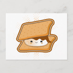 Kawaii Smore Postcard