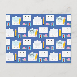 Kawaii Snail Mail Postcard