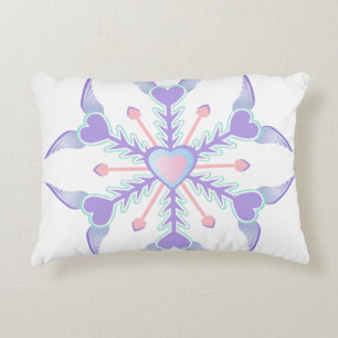 Kawaii snowflake Pillow