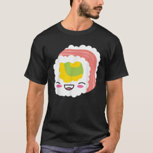 Kawaii So Cute Sushi Funny Anime Food Costume Shir T-Shirt