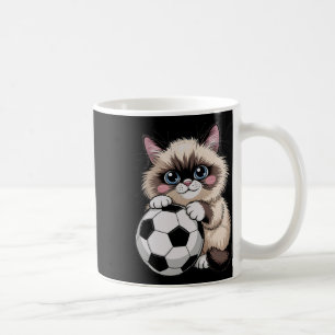 Kawaii Soccer Birman Just Girl Who Loves Cats Scor Coffee Mug