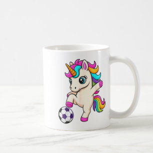 Kawaii Soccer Unicorn Just Girl Who Loves Winning Coffee Mug