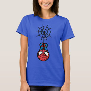 Kawaii Spider-Man Hanging Upside Down T-Shirt