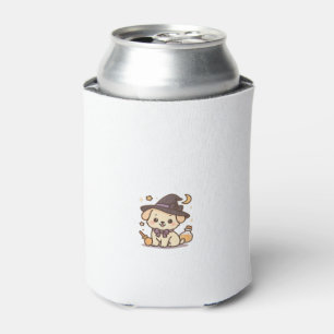 Kawaii Spooky Season Dog � Halloween Pup Classic T Can Cooler