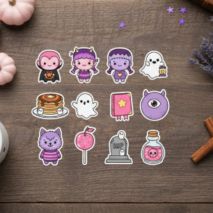 Kawaii Spooky Sweethearts Sticker Pack