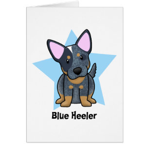 Kawaii Star Blue Heeler