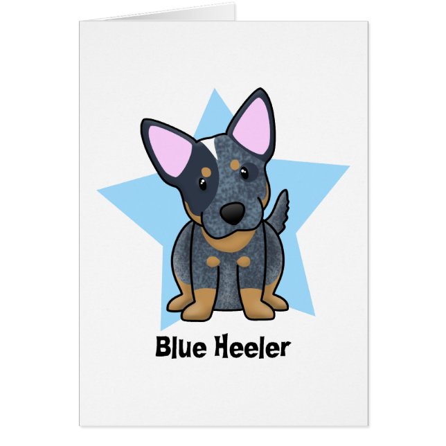 Kawaii Star Blue Heeler (Front)