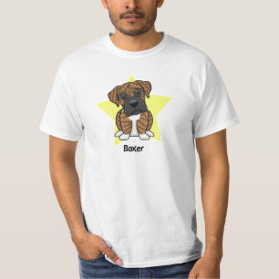 Kawaii Star Brindle Boxer T-Shirt
