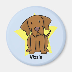 Kawaii Star Vizsla Magnet