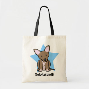 Kawaii Star Xoloitzcuintli Tote Bag