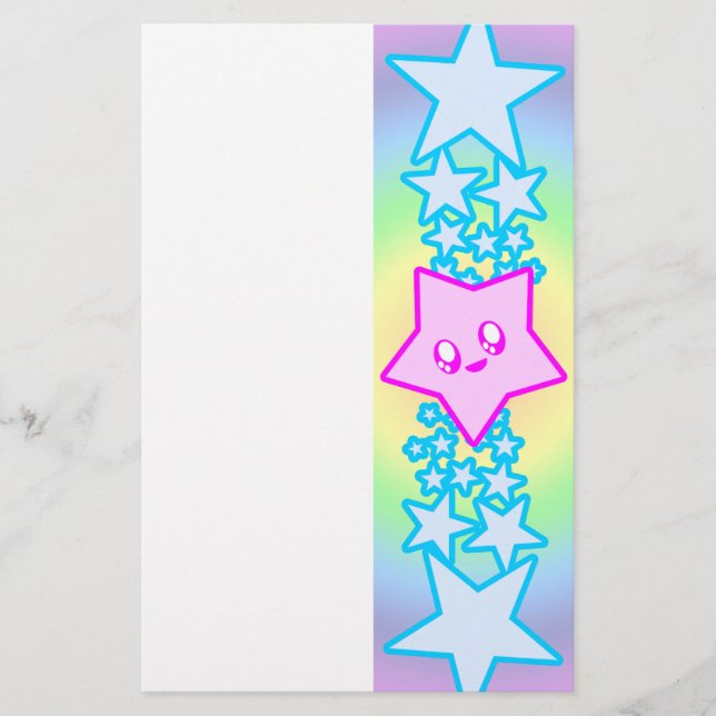 KAWAII STARS FUN EXPLOSION STATIONERY (Front)