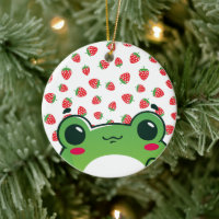 Kawaii Strawberry Frog