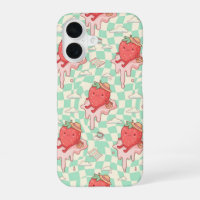 Kawaii Strawberry Picnic Pattern