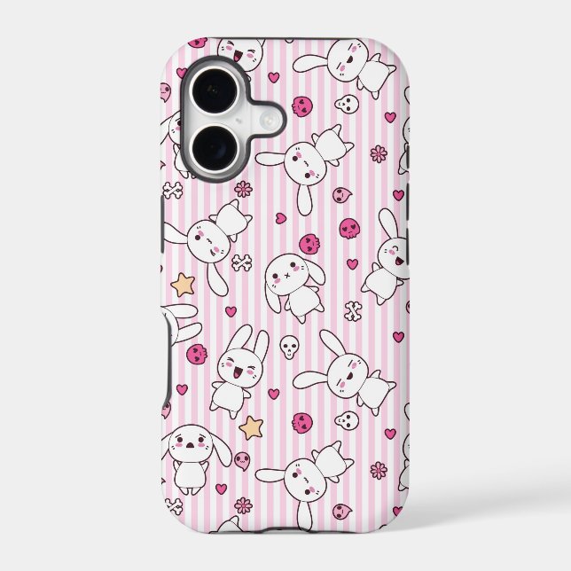 kawaii stripes pattern (Back)